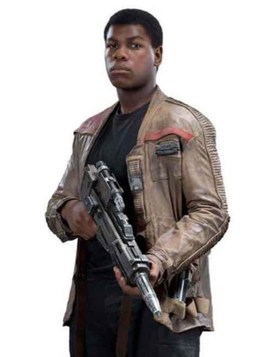 Star Wars: The Force Awakens Finn Leather Jacket