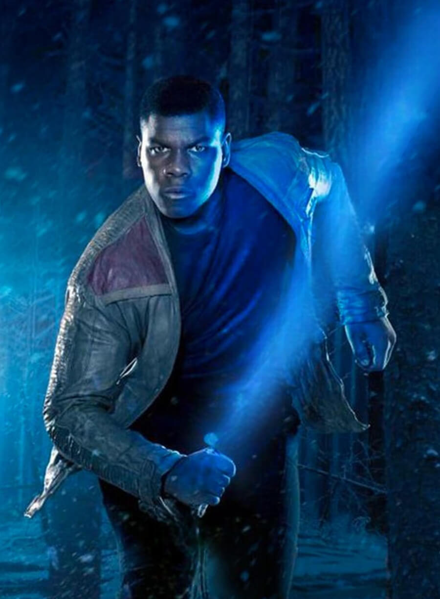Star Wars: The Force Awakens Finn Leather Jacket