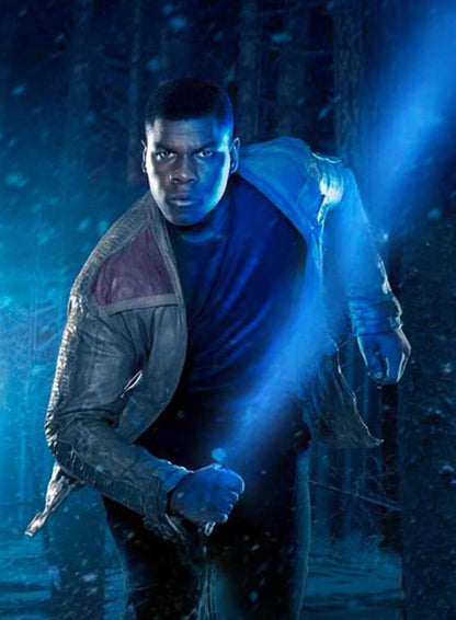 Star Wars: The Force Awakens Finn Leather Jacket