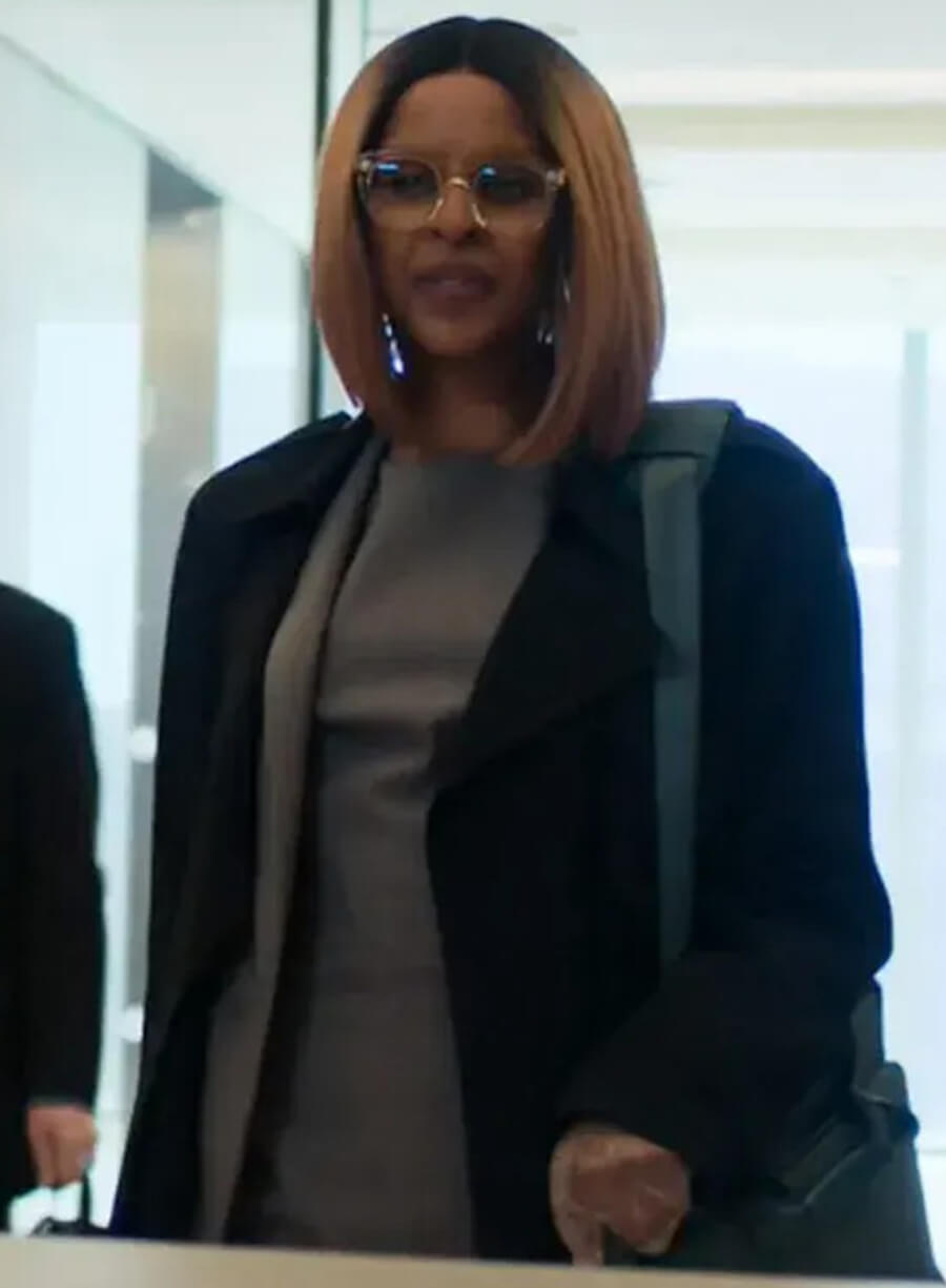 Steal 2026 Yusra Warsama Black Trench Coat