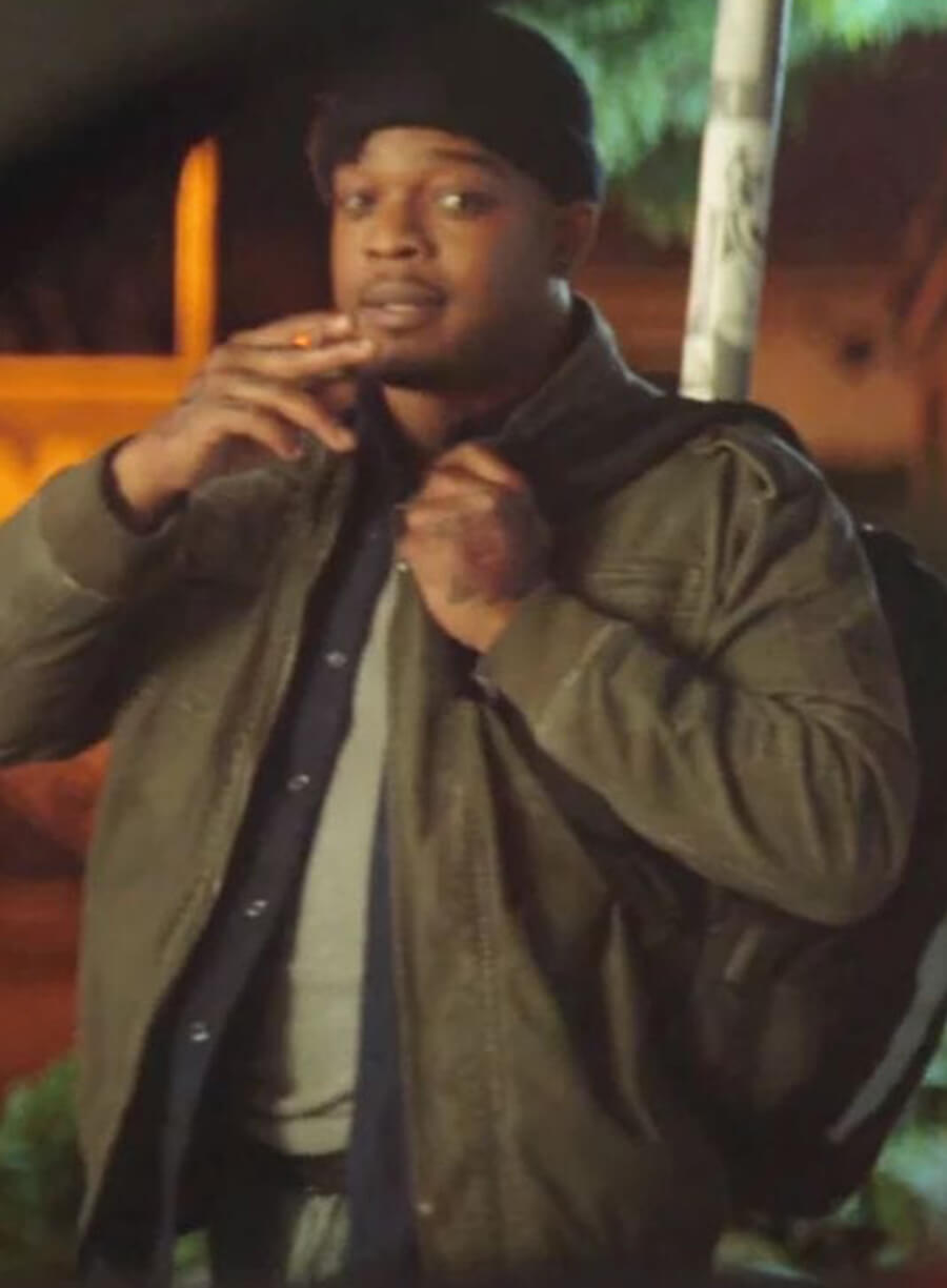 Stephan James Night Always Comes Green Jacket
