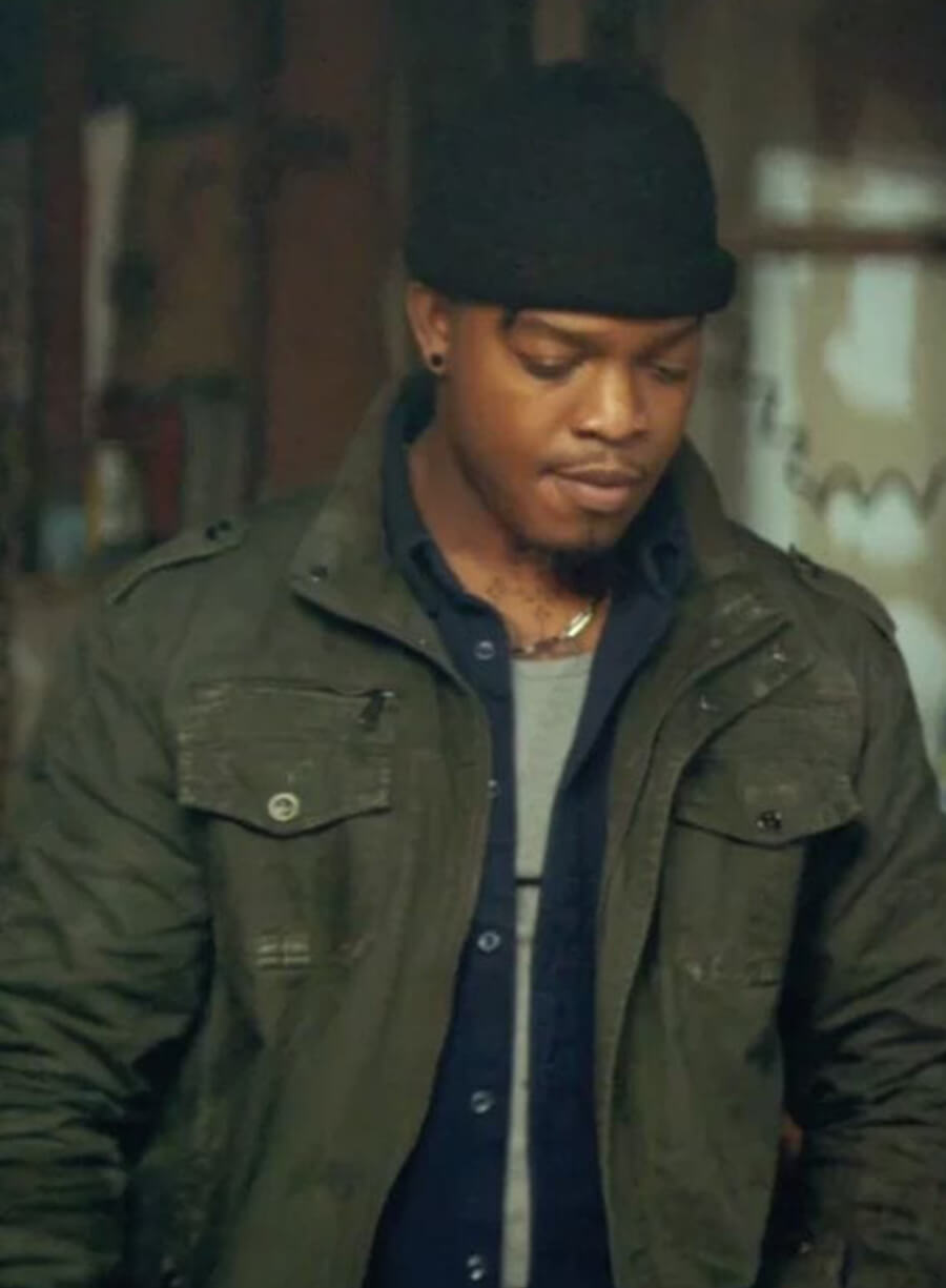 Stephan James Night Always Comes Green Jacket