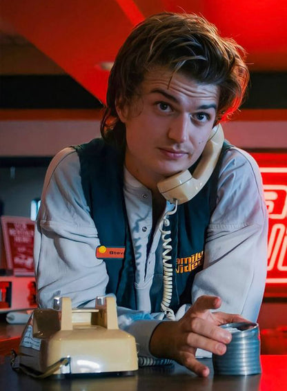 Steve Harrington Green Cotton Vest