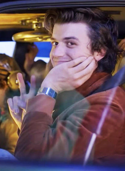 Steve Harrington Stranger Things S05 Brown Jacket