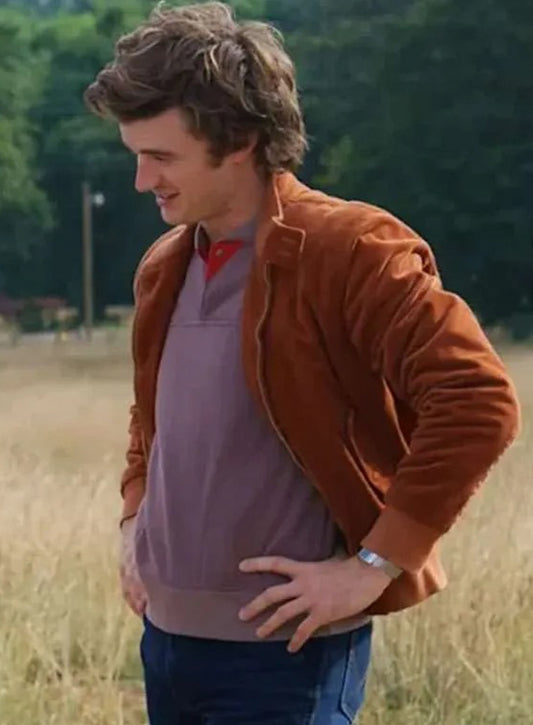 Steve Harrington Stranger Things S05 Brown Jacket