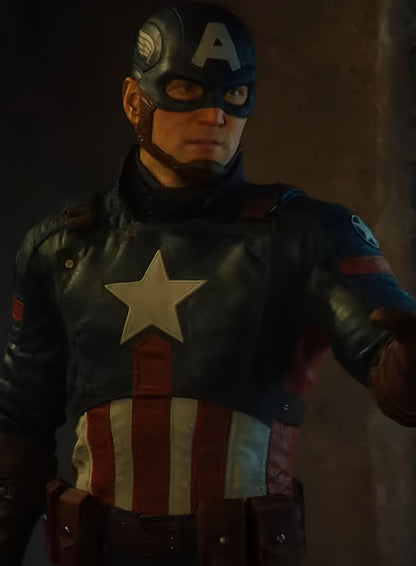 Steve Rogers Marvel 1943 Rise of Hydra Coatume Jacket