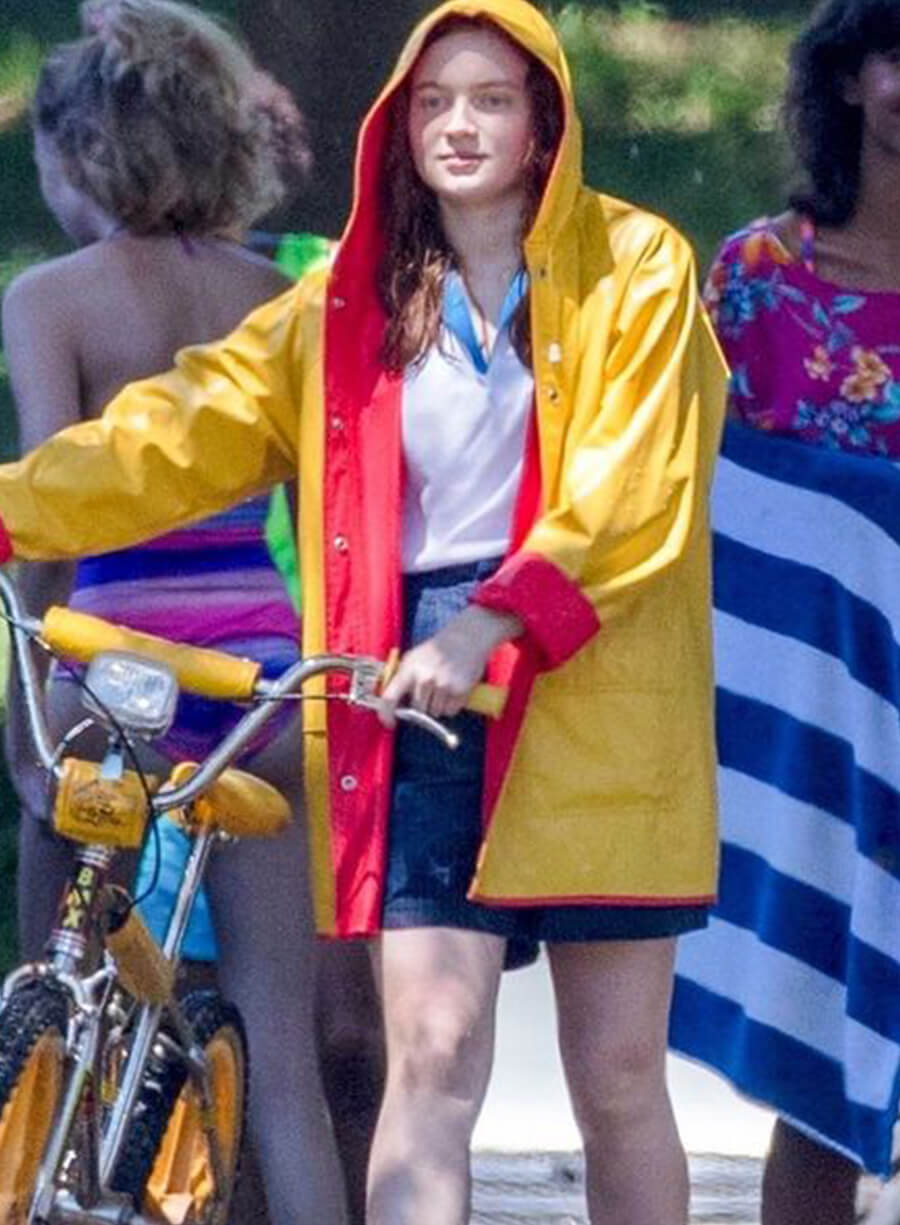 Stranger Things Max Mayfield Yellow PU Leather Coat