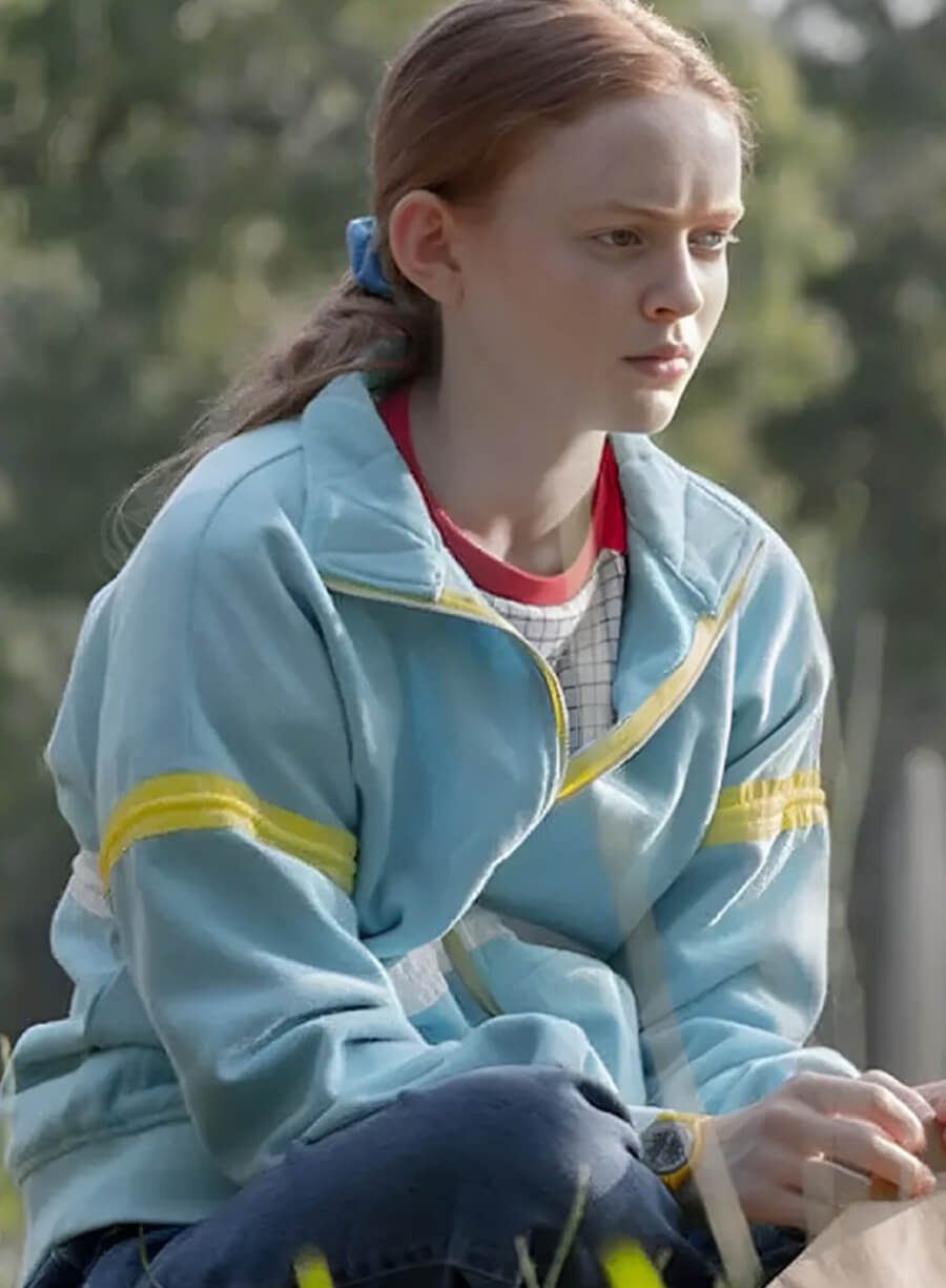 Stranger Things S05 Sadie Sink Fleece Jacket