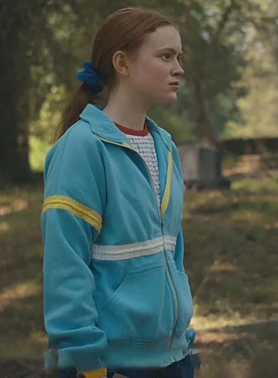 Stranger Things S05 Sadie Sink Fleece Jacket