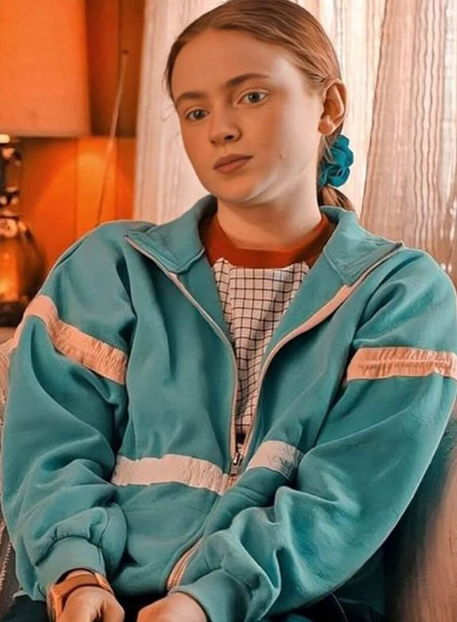 Stranger Things S05 Sadie Sink Fleece Jacket