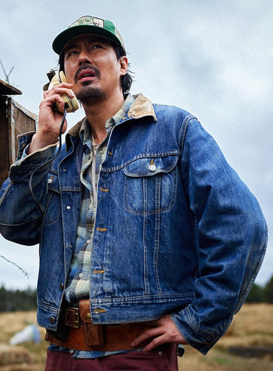 Sung Ki Hope 2026 Blue Denim Jacket