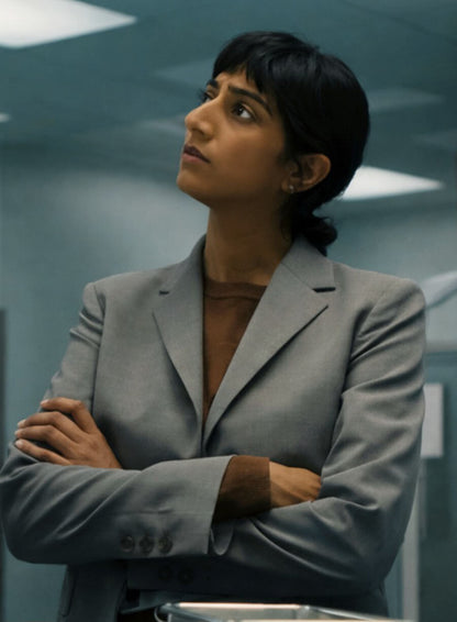Sunita Mani His and Hers 2026 Grey Blazer