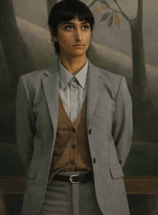 Sunita Mani His and Hers 2026 Grey Blazer