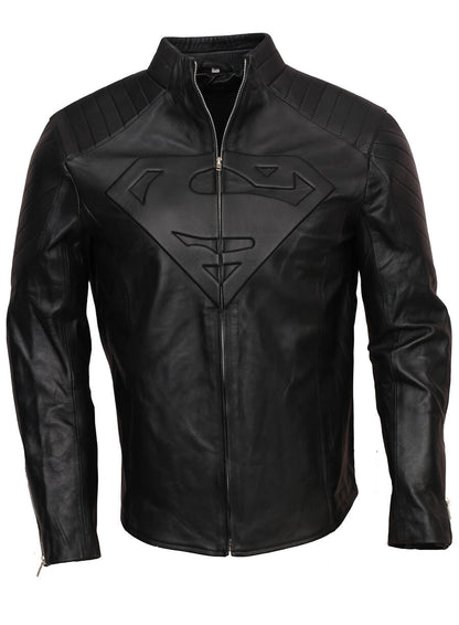 Superman Black Leather Jacket