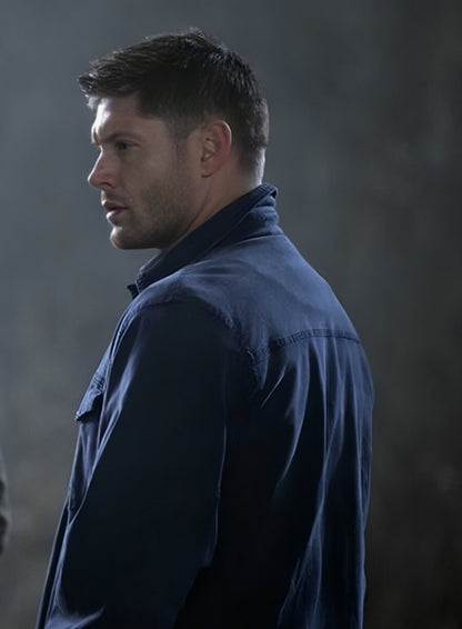Supernatura Dean Winchester Blue Jacket