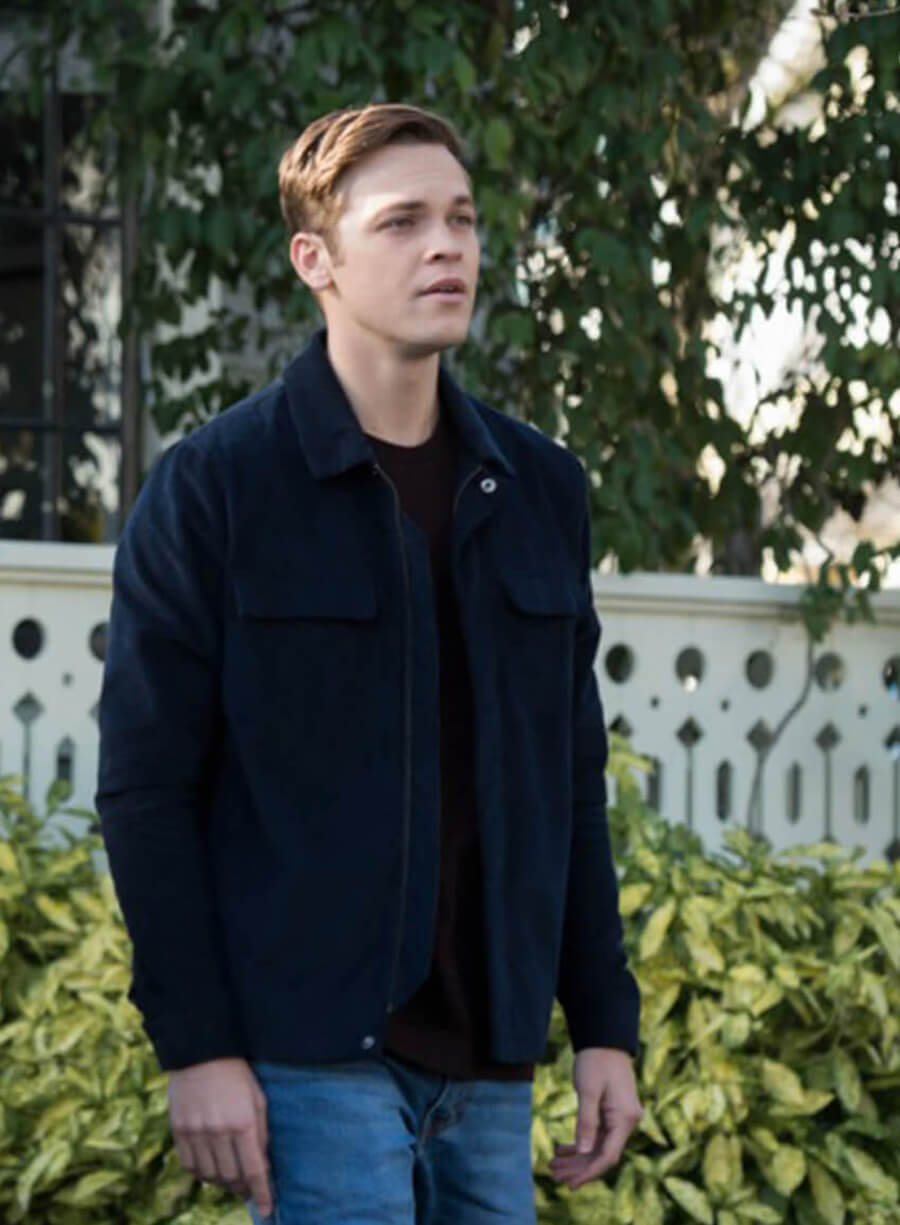 Supernatural Alexander Calvert Blue Jacket