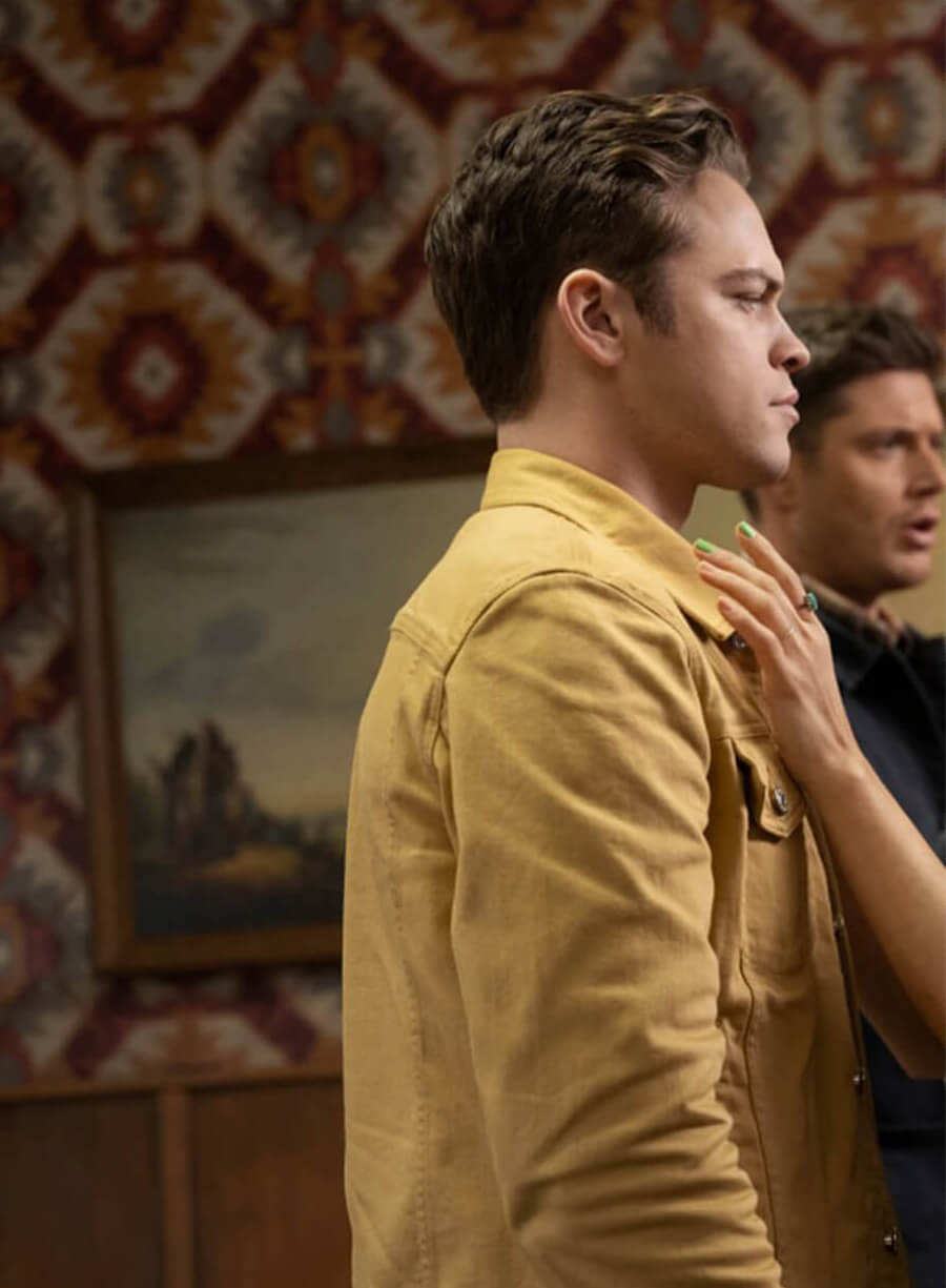 Supernatural Alexander Calvert Jack Cotton Jacket