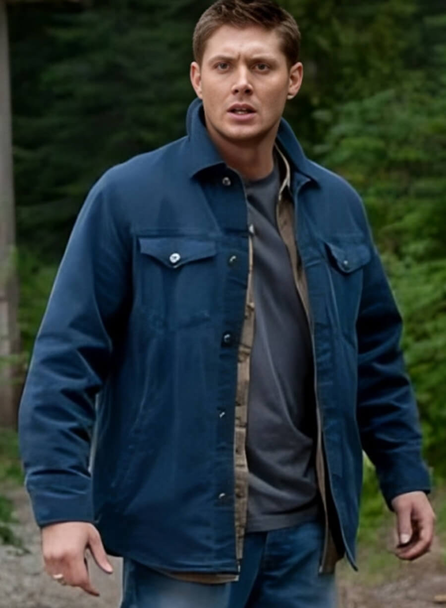 Supernatural Dean Winchester Blue Jacket