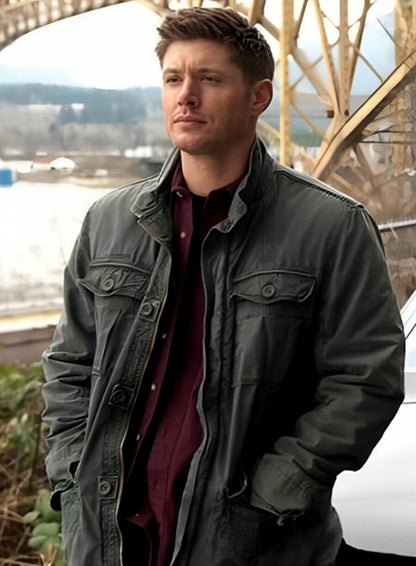 Supernatural Green Dean Winchester Jacket