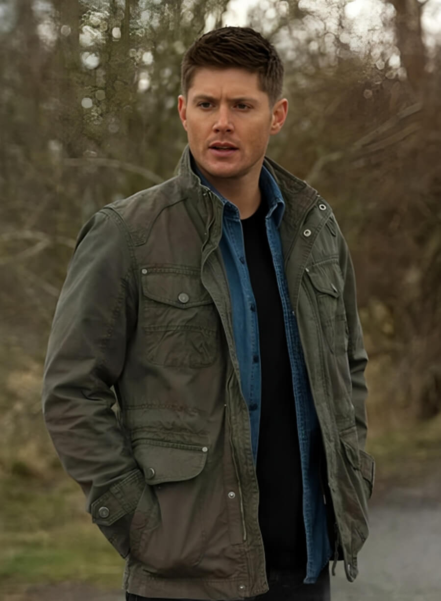  Supernatural Green Dean Winchester Jacket