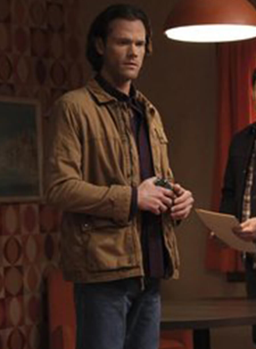 Supernatural S15 Sam Winchester Brown Jacket