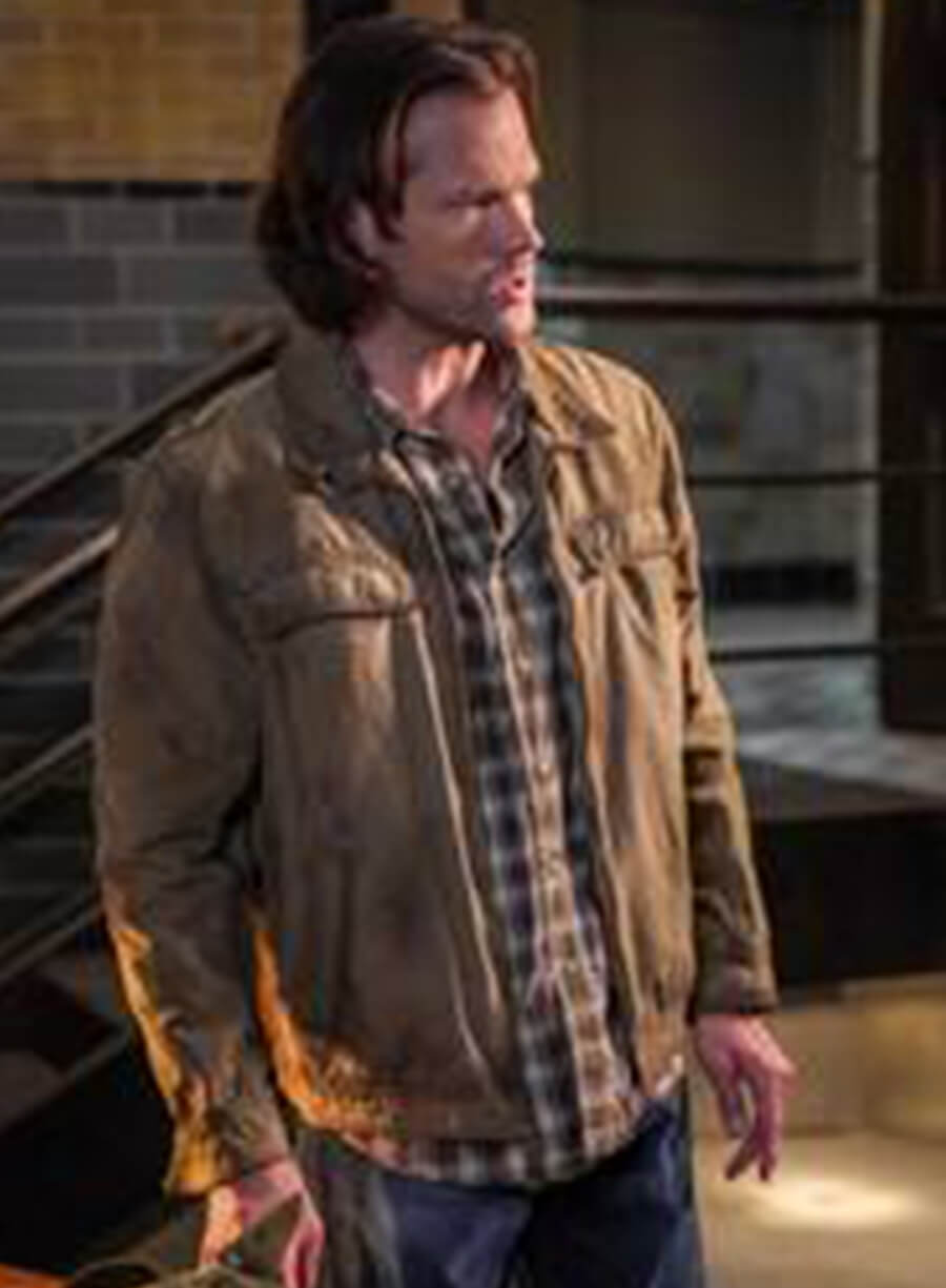 Supernatural S15 Sam Winchester Brown Jacket