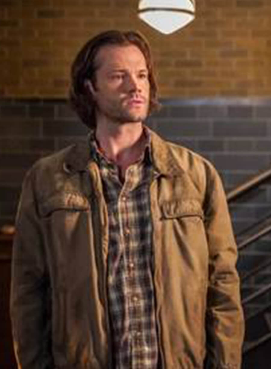 Supernatural S15 Sam Winchester Brown Jacket