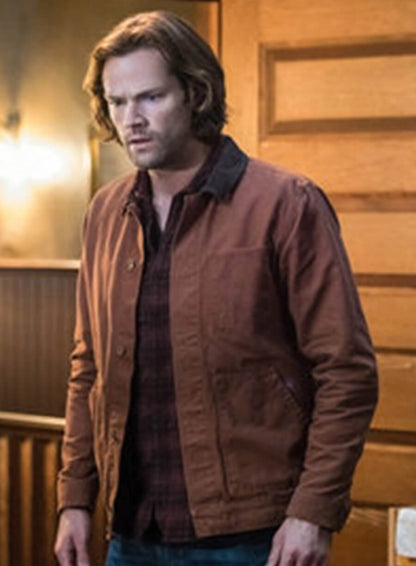  Supernatural Sam Winchester Brown Jacket