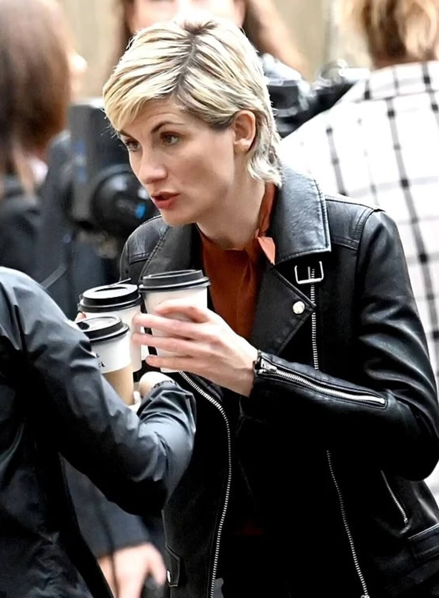 Susan McIntyre Toxic Town 2025 Biker Leather Jacket 