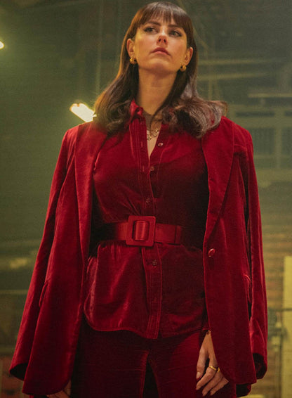 Susie glass Red Blazer