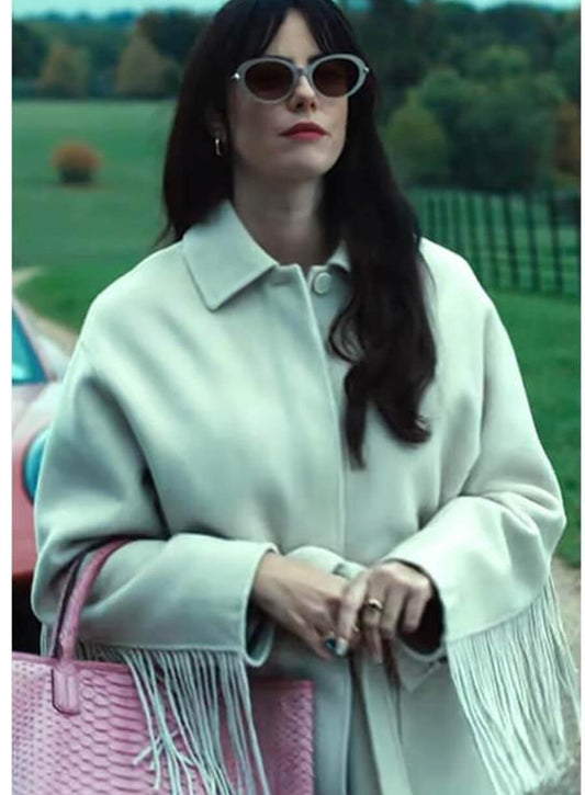 Susie Glass The Gentlemen S02 Fringe Wool Coat
