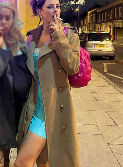 Susie Glass Wool Coat