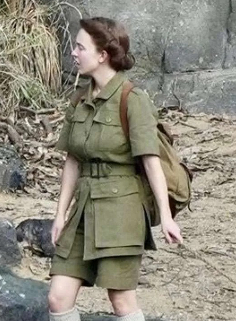 Sydney Sweeney Eden Tv Series Green Jacket