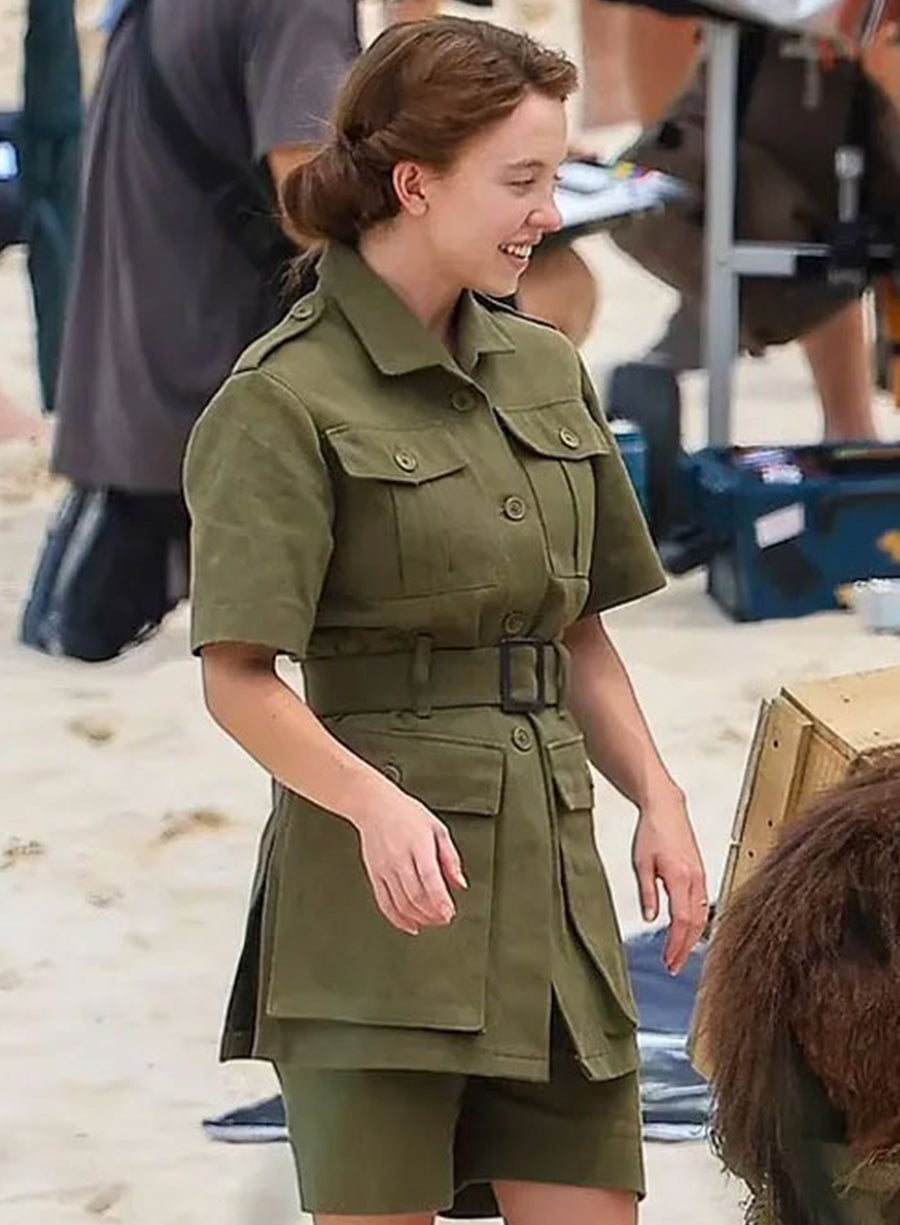 Sydney Sweeney Eden Tv Series Green Jacket