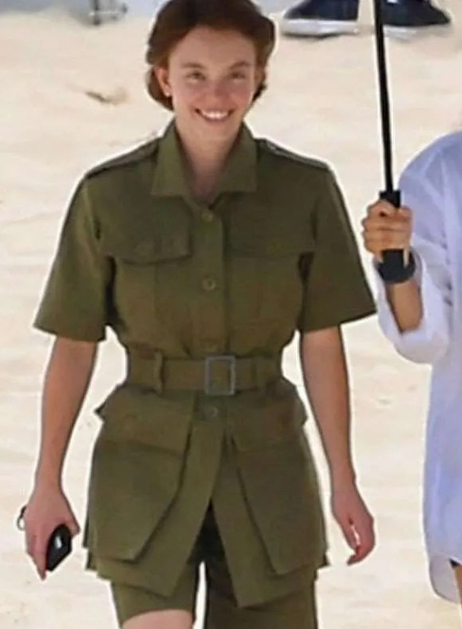 Sydney Sweeney Eden Tv Series Green Jacket