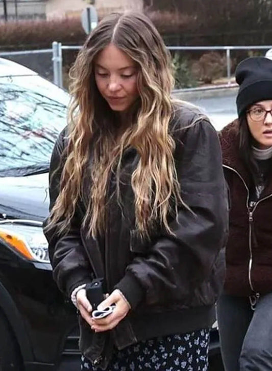 Sydney Sweeney The Housemaid Leather Jacket