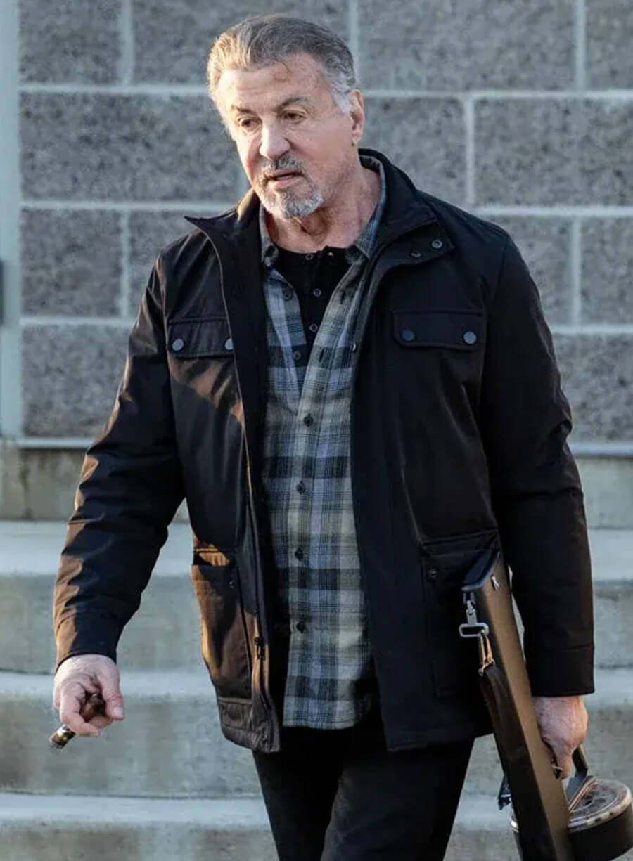 Sylvester Stallone Rambo: Last Blood Black  Jacket