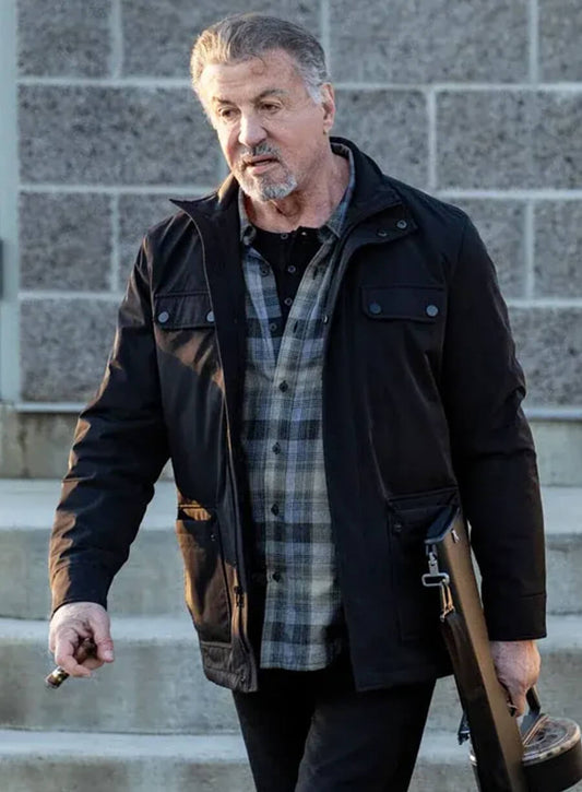 Sylvester Stallone Rambo: Last Blood Black  Jacket