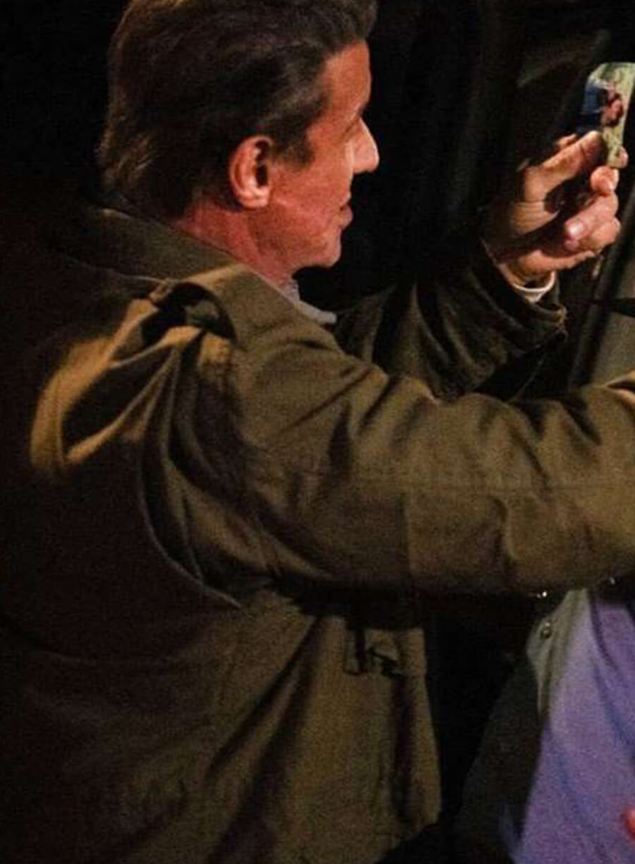 Sylvester Stallone Rambo Last Blood Green jacket