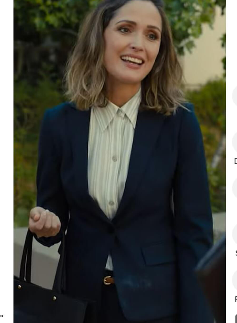 Sylvia Platonic 2023 Black Blazer