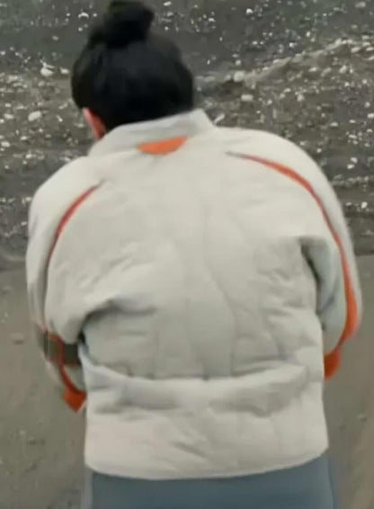 Tamara Podemski Murderbot 2025 Grey Jacket