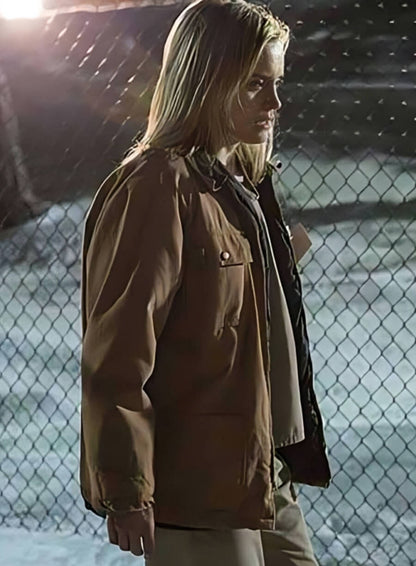 Taylor Schilling Orange Is New Black Brown Jacket