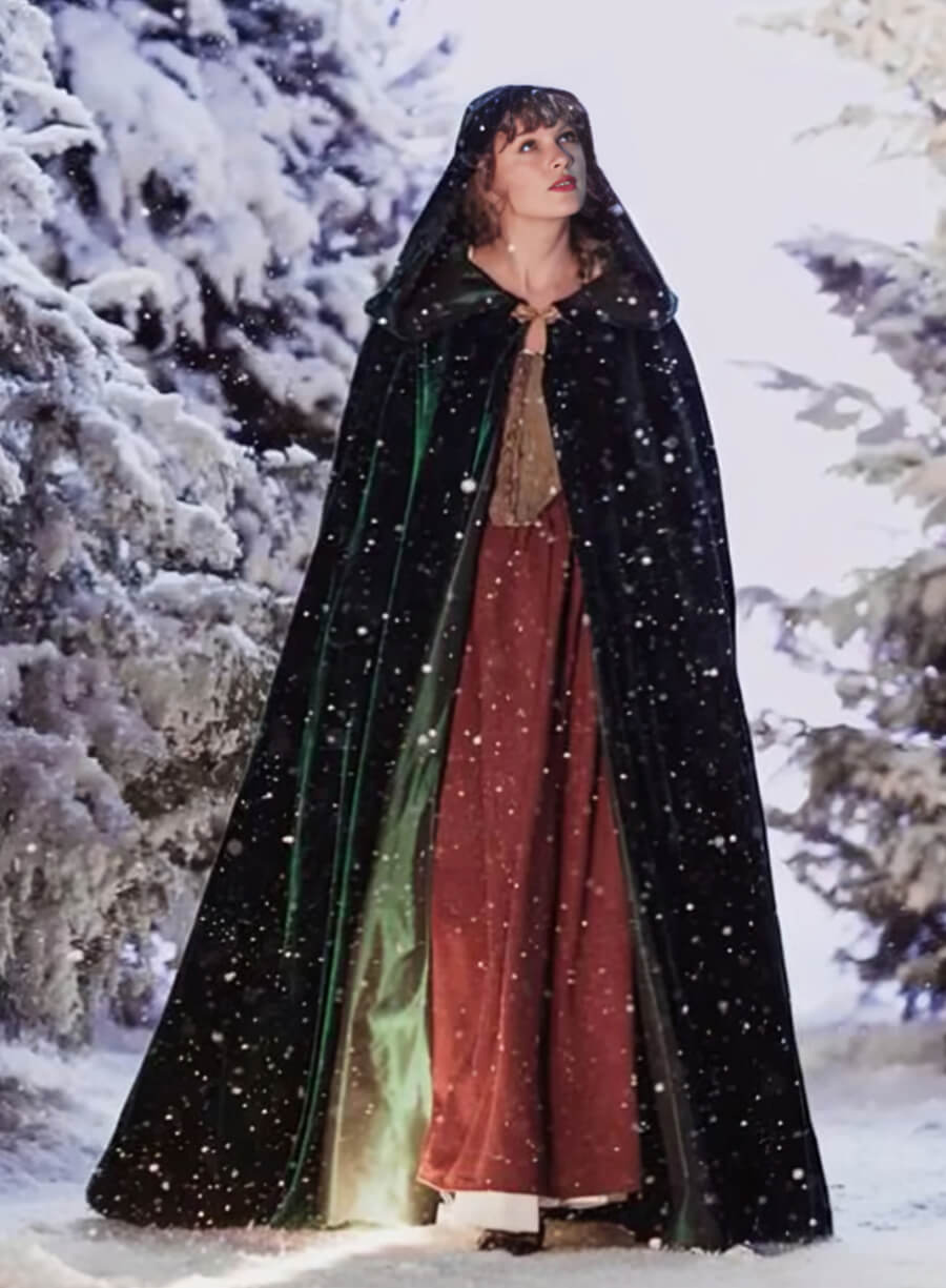 Taylor Swift The Eras Tour Green Velvet Coat