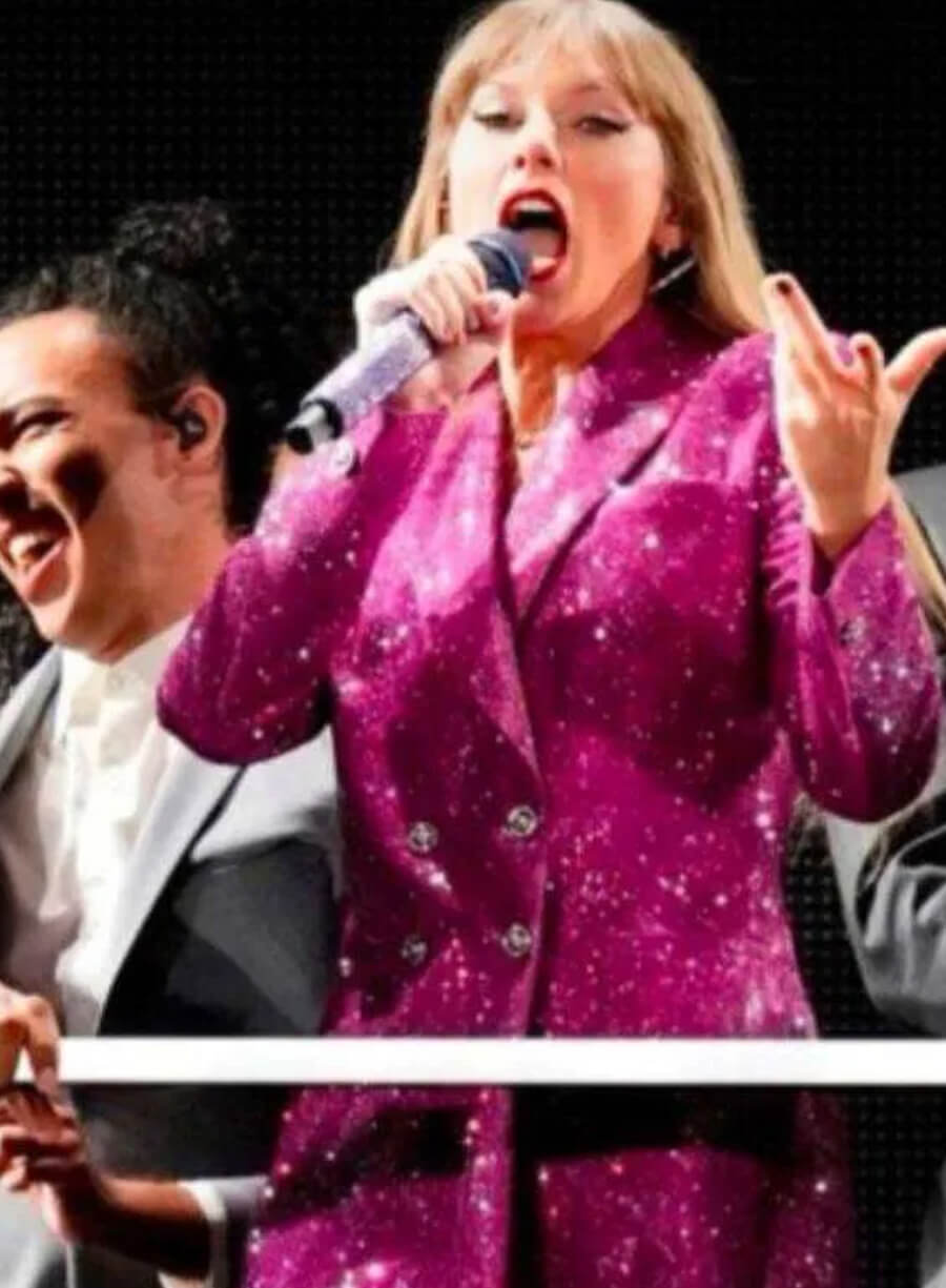 Taylor Swift The Eras Tour Pink Blazer