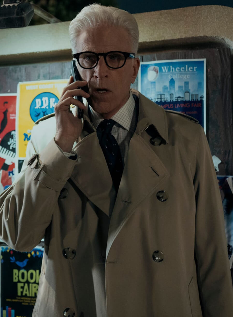 Ted Danson A Man On The Inside S02 Coat