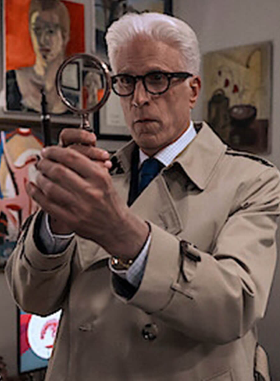 Ted Danson A Man On The Inside S02 Coat