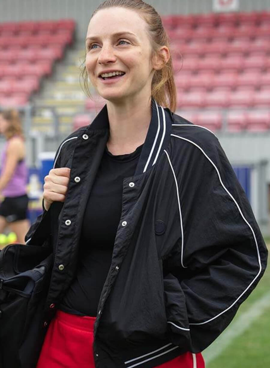 Ted Lasso S04 Lizzie Davis Black Jacket