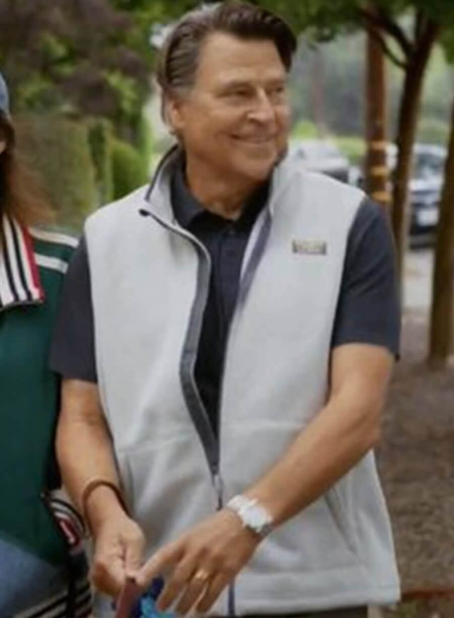 Ted McGinley Shrinking S03 Grey Vest
