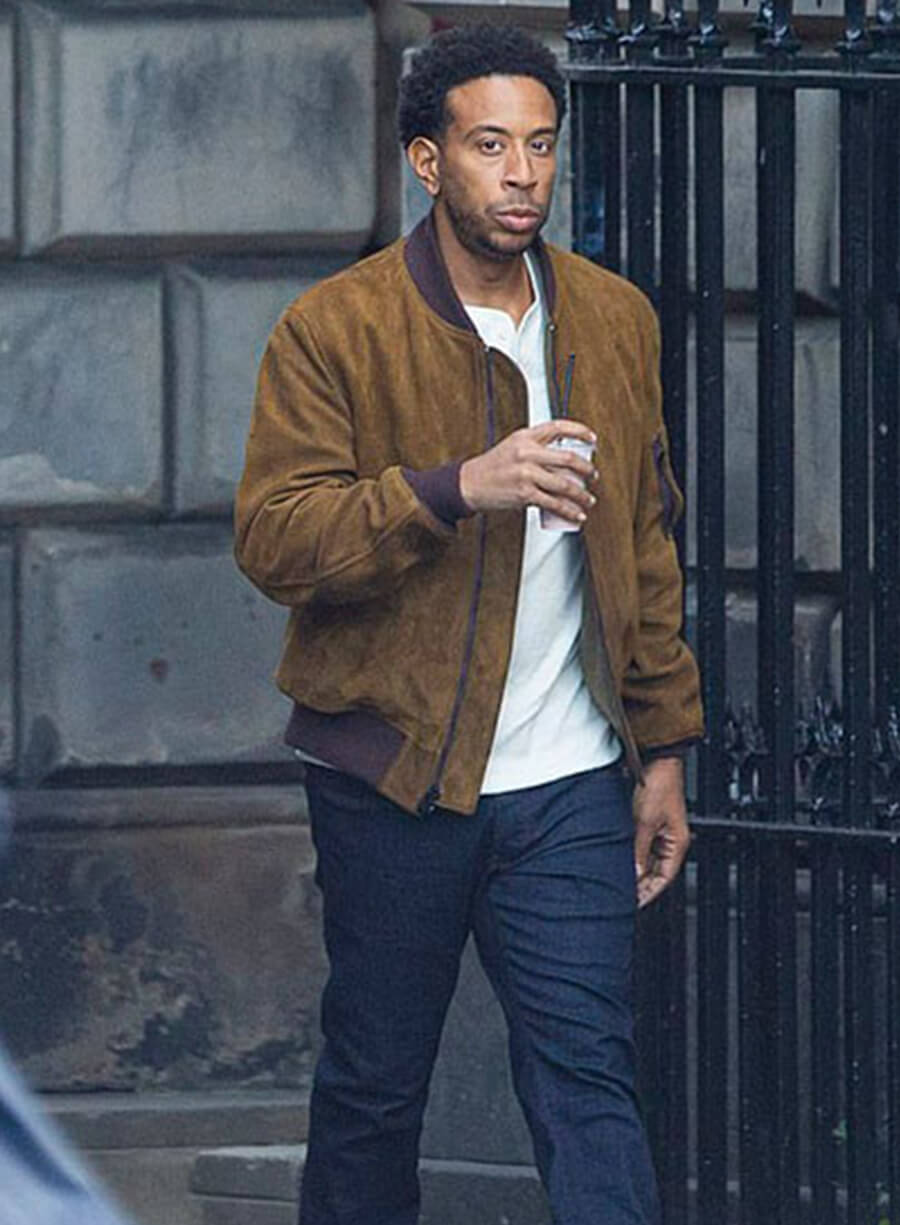 Tej Parker Fast and Furious 9 Suede Leather Jacket