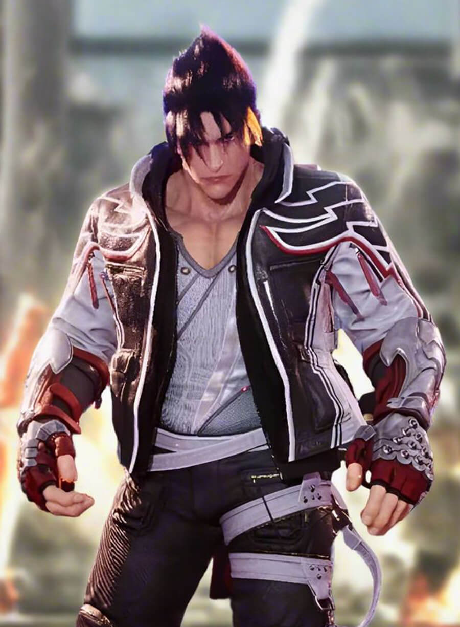 Tekken 8 Jin Kazama Leather Jacket